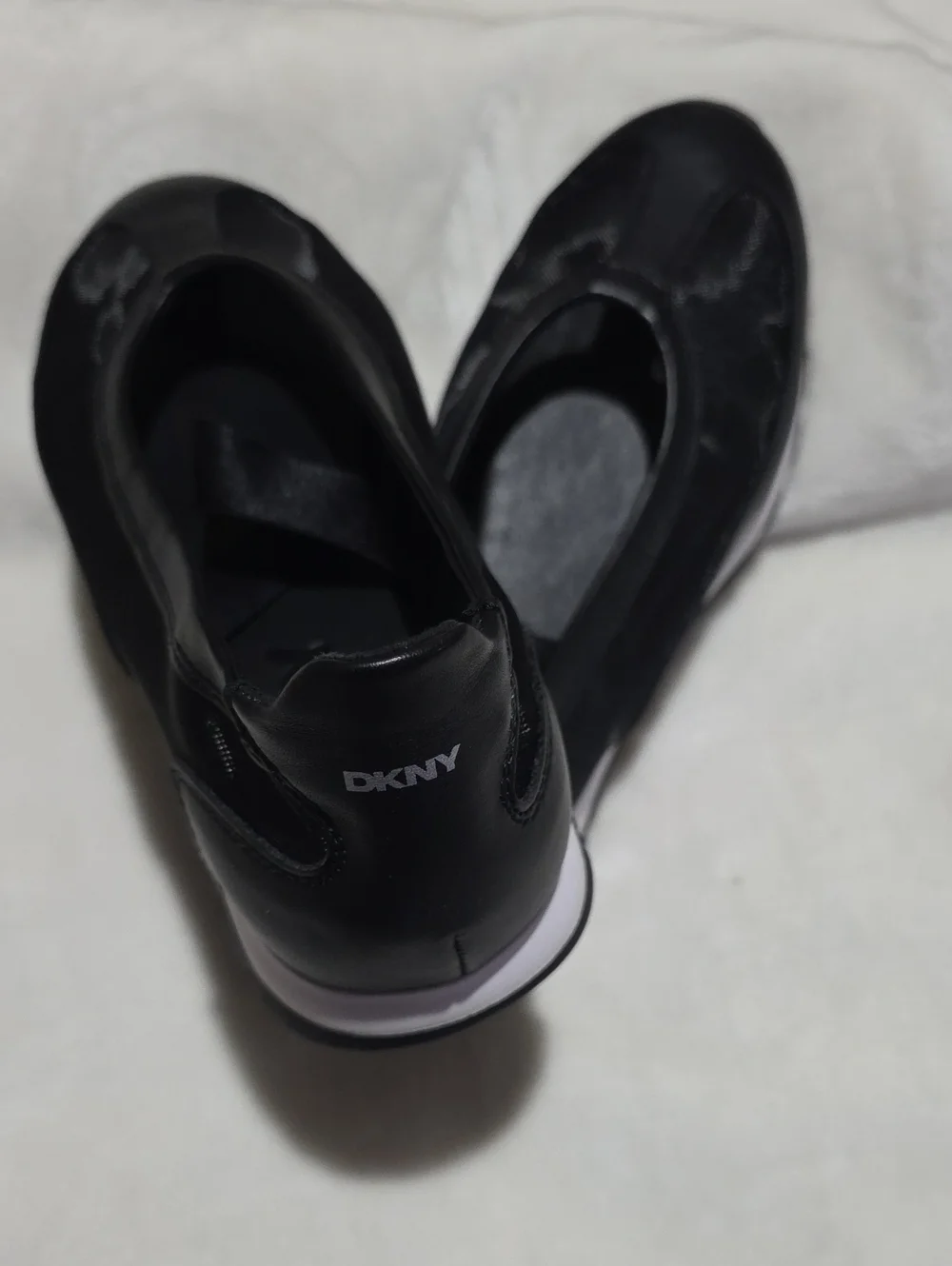 DKNY Black Mary Jane/Ballerina Flats.